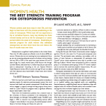 Women’s Bone Health: an update on the BEST strength training program for osteoporosis prevention